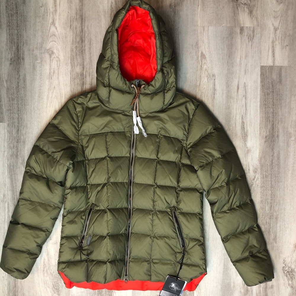Holden Cumulus Down Jacket Size Large Sage Green